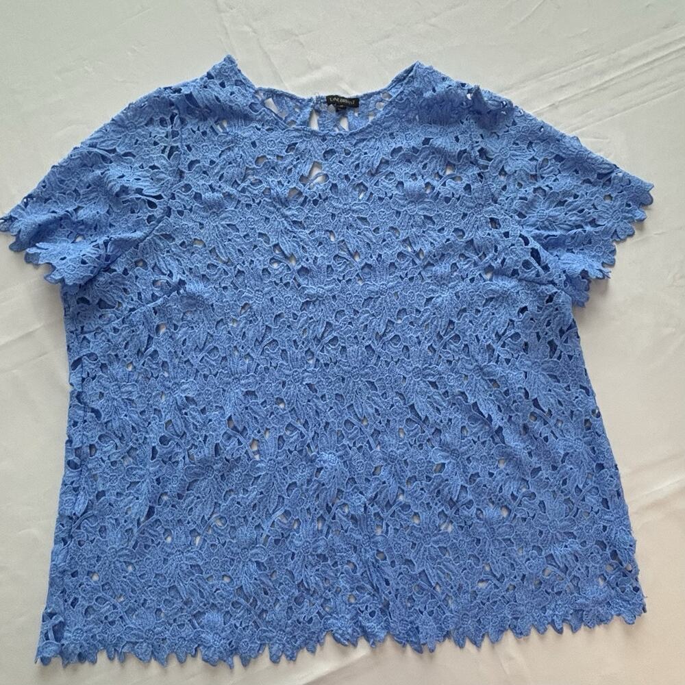 Lane Bryant Women’s Plus Size 28 Blue Top